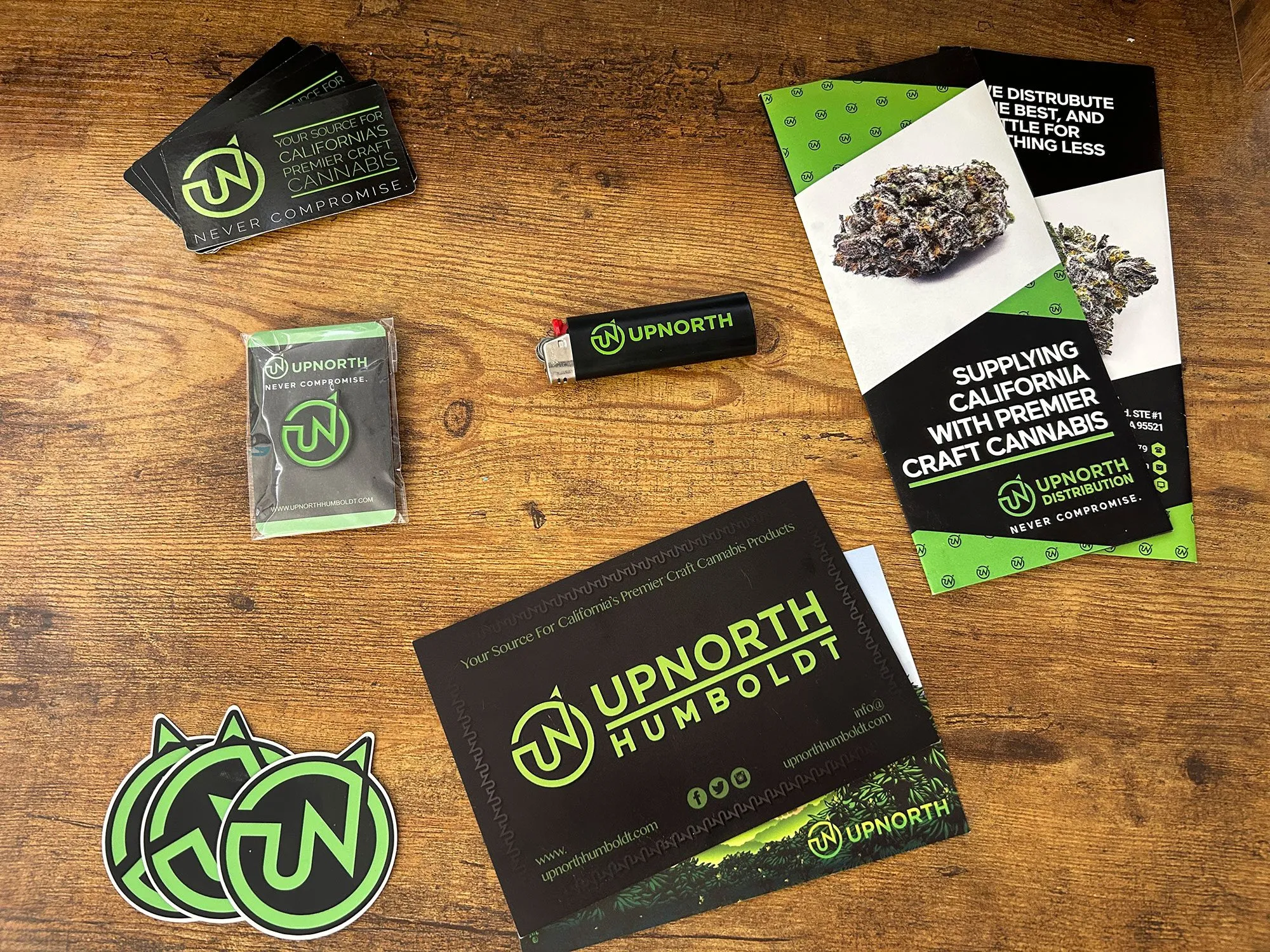 UpNorth print materials