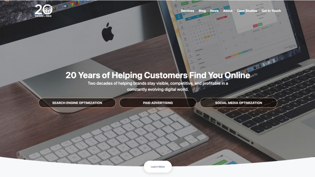 rso consulting website design